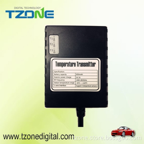 2.4G RFID active temperature transmitter remote and real time monitoring temperature